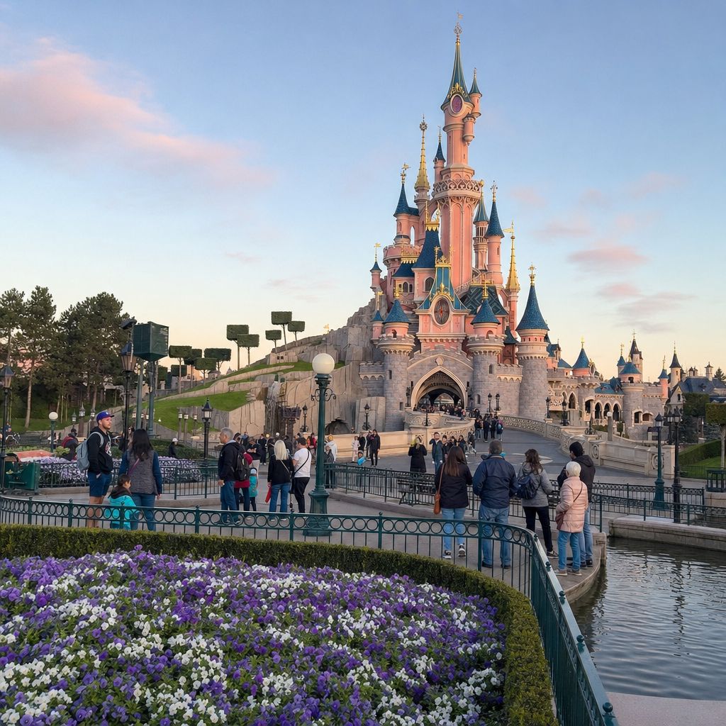 Disneyland Paris Image demonstrating Disneyland Paris in the Travel,Tourism context