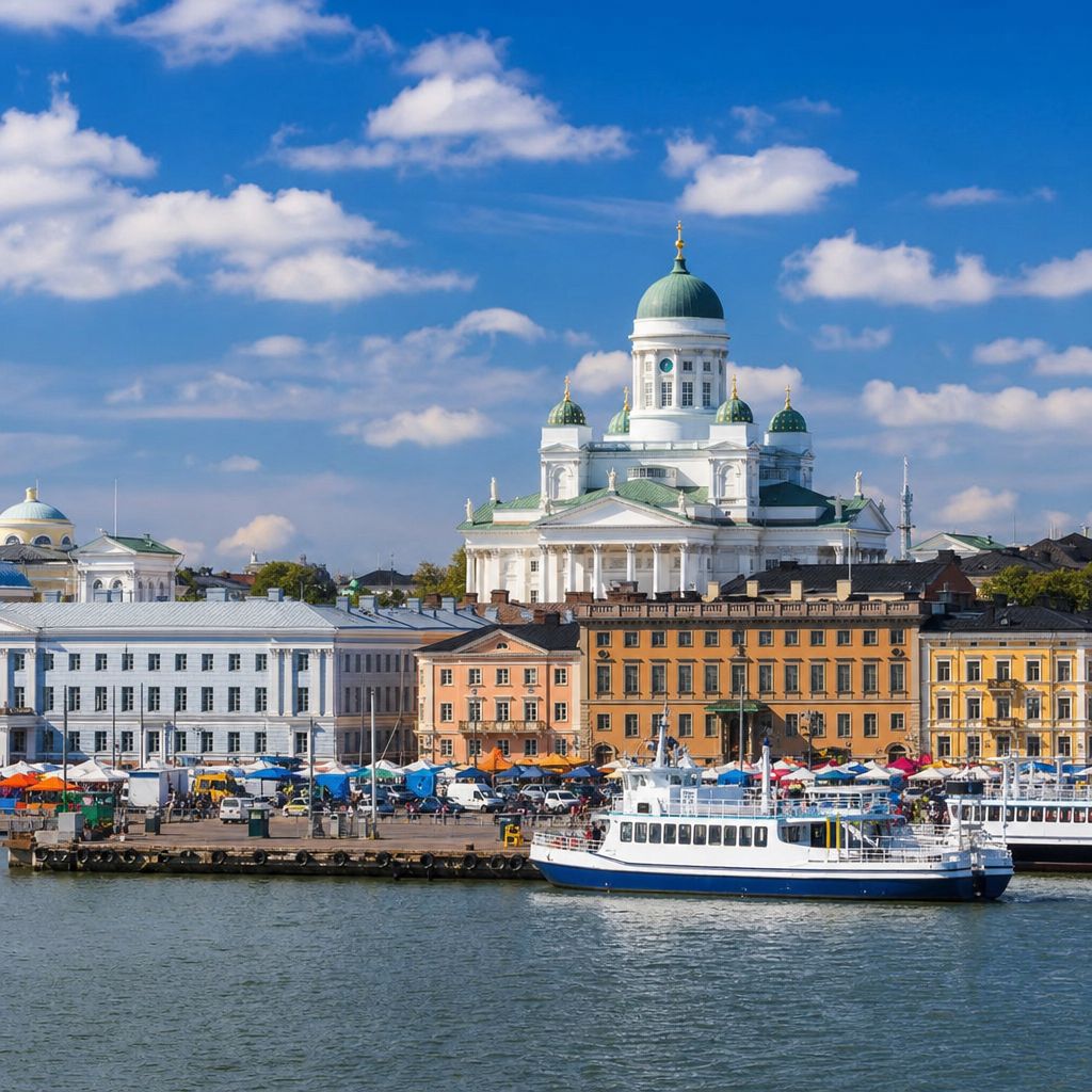 Helsinki Image demonstrating Helsinki in the Travel,Tourism context