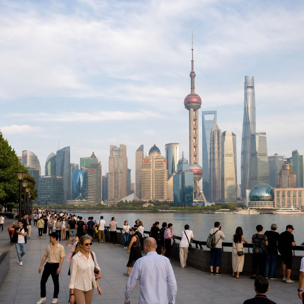 Shanghai Image demonstrating Shanghai in the Travel,Tourism context